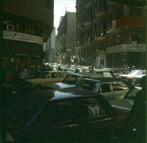 aegypten-highlights-kairo rushhour 1978