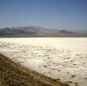 Salzsee vor Palmsprings 1986