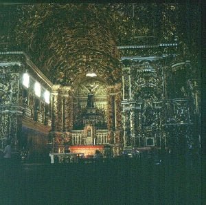 bahia-goldüberladene kirche