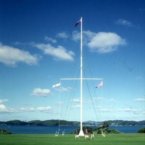 bay of islands fahnenmast