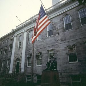 Harvard -voller Traditionen in Boston 1988