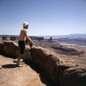 Lars am Dead Horse Point 1986