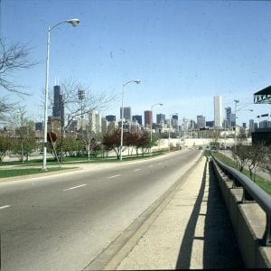 chicago zufahrt leer