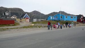 Grönland-Sisimut Schulkinder 2007