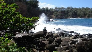 hawaii-svend versonnen an Hawaiiküste 037