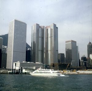 Hongkong-Victoria neue Banken1997