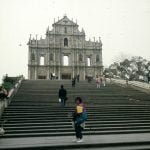 Hongkong/Macau-Port. Kathedrale 1997