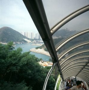 Hongkong-Oceanpark Rolltreppe 1997