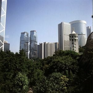Hongkong-Victoriapark Lippocenter(li.) 1997