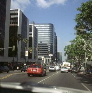 los-angeles-wilshire boulevard nach Holywood