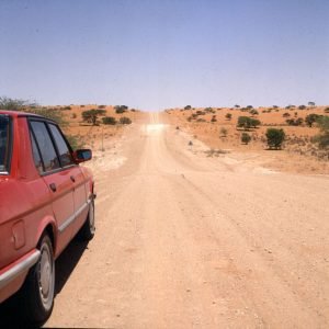 namibia-fahrt zum koecherbaumwald 1987