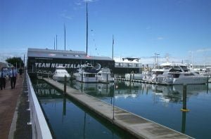 neuseeland auckland americas cup hafen 3