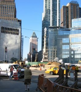new-york-Baulücke für neuen Trumptower 2003