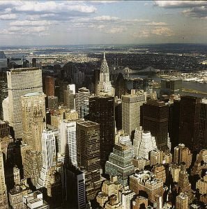 "Unlimited view" - li. noch PAN AM-Zentrale 1983