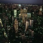 new-york-Blick vom Empire 1988