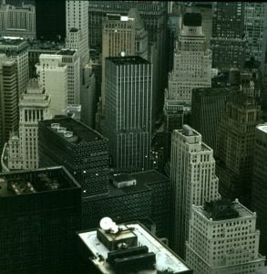 new-york-Wallstreetviertel aus Hubschrauber 1983
