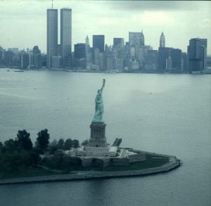 new-york-Hubschrauberrundflug mit Nils 1983