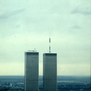 new-york-WTC Türme Sichtwinkel der Terroristen 1983