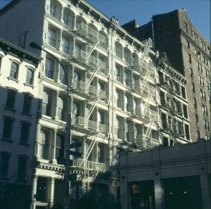 new-york-Feuerletern in Soho 1994