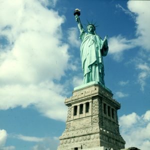new-york-Liberty Statue im September 1994