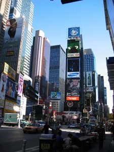 new-york-Timessquare am frühen Morgen 2003