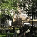 new-york-Trinityfriedhof in Downtown 2003