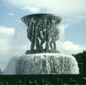 oslo frogner brunnen
