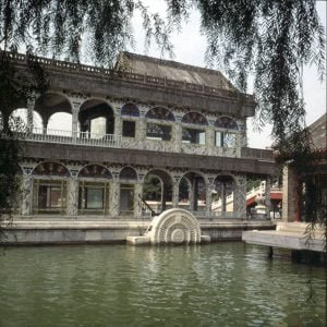 Peking-Sommerpalast Steinschiff 2000