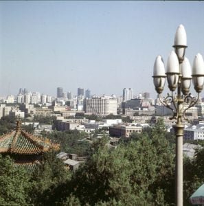 Peking-Kaiserpalast-Cityblick 2000