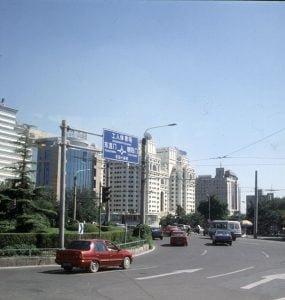 Peking-Innenstadt-leer 2000