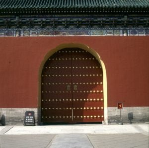 Peking-Kaiserpalast-Palastaufgang 2000