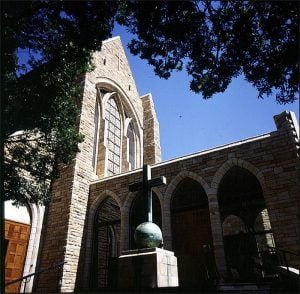 suedafrika-Kirche in Kapstadt 1987