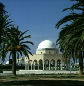 Tunesien Monastir Bourgiba Mausoleum 1980