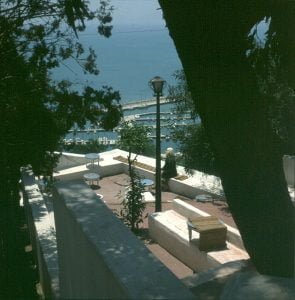 Tuniesien Caffee in Sidi Bou Said 1980