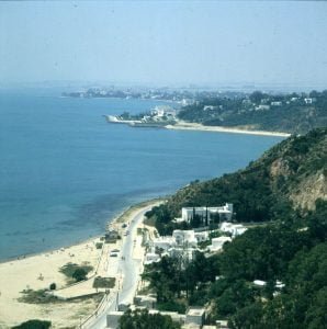 Tuniesien Sidi Bou Said mit Bourgibavilla 1980