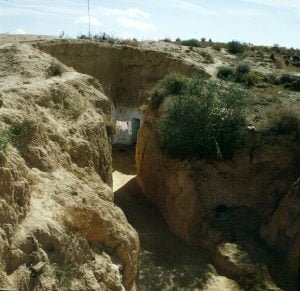 Tuniesien Matmata Wüstenhotel 1980