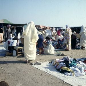 tunesien volk textilmarkt