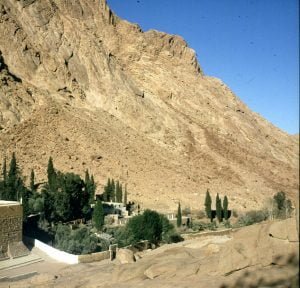 aegypten-sinai-kloster-garten 1981