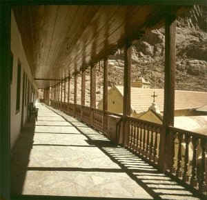 aegypten-sinai-klostergang 1981