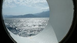 ephesus-Patmos Vorbeifahrt