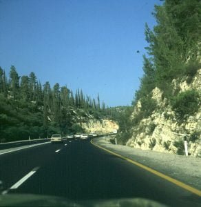 Jerusalem-Fahrt vom Airport