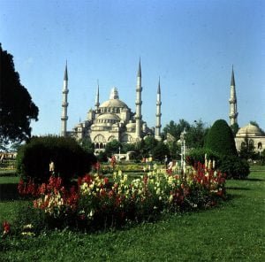 istanbul sultan ahmed moschee totale