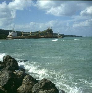 Jamaika-Bauxitschiff