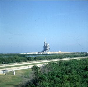 Kennedy-Spacecenter-Rampe Spaceshuttle
