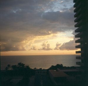 Miami-Hotelblick