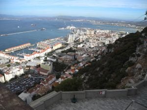 Traumschiff Gibraltar Hafenblick 2012