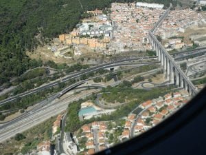 Anflug nach Lissabon