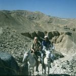 Tal der Könige Tahib und Gerda 1980