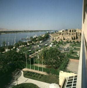 Luxortempel Blick aus Winterpalace