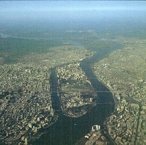 Neukairo Anflug Gezirah